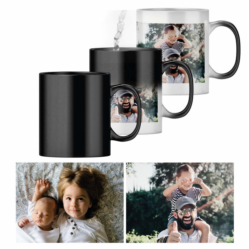 Custom Photo Collage Color-Changing Mug – product view 2