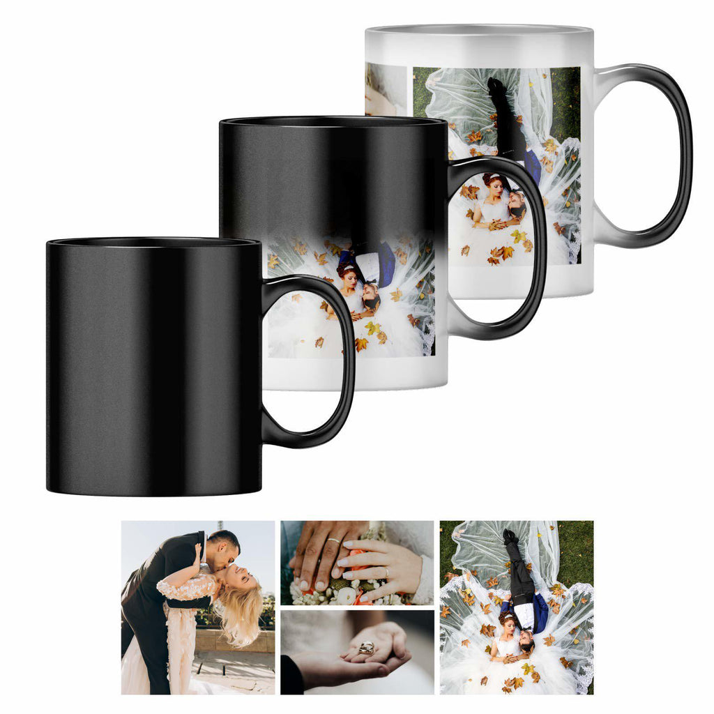 Custom Photo Collage Color-Changing Mug – product view 5