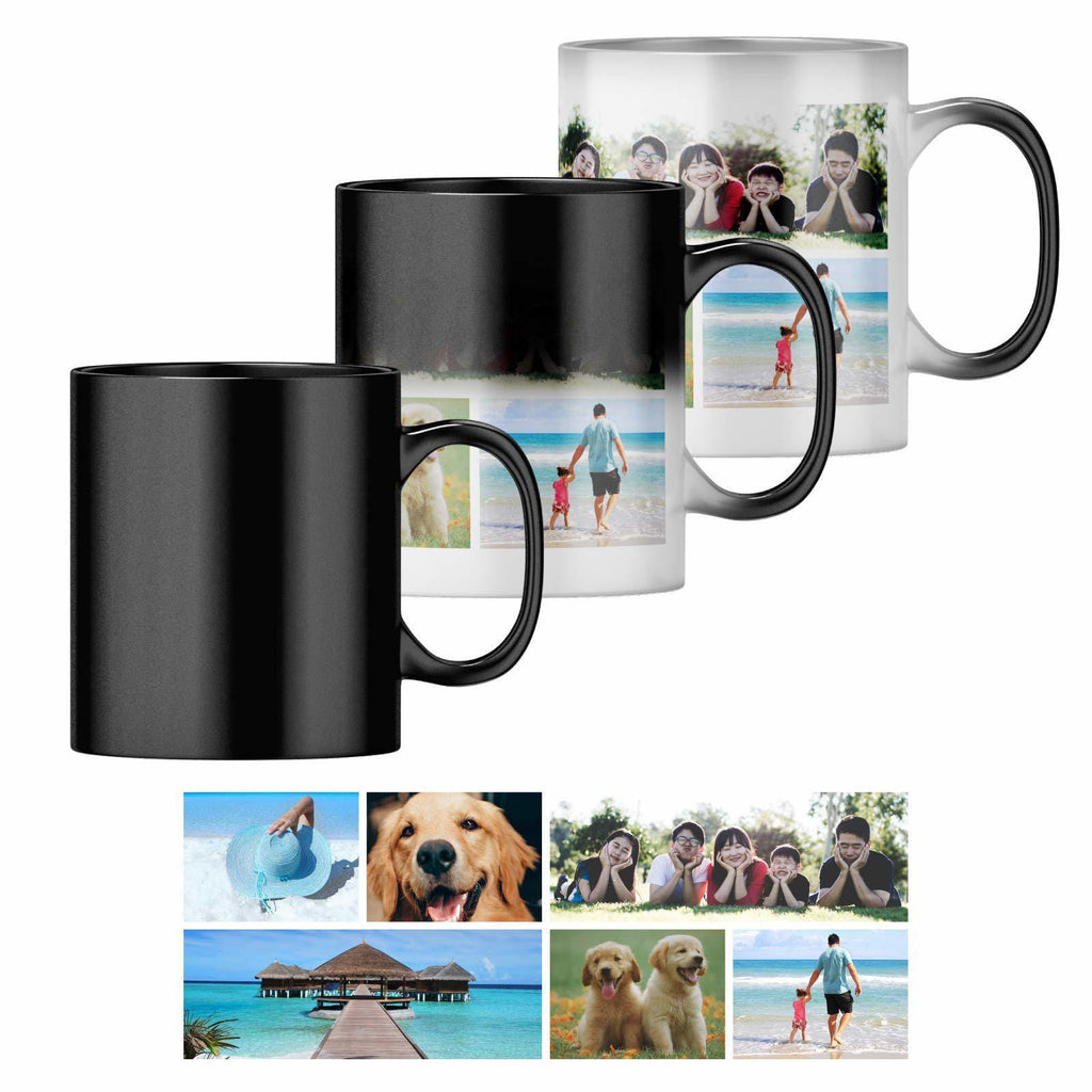 Custom Photo Collage Color-Changing Mug – product view 6