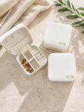 Personalized Initials Travel Jewelry Box – product view 3