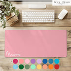 Personalized Name Desk Mat – product view 1
