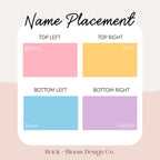 Personalized Name Desk Mat – product view 3