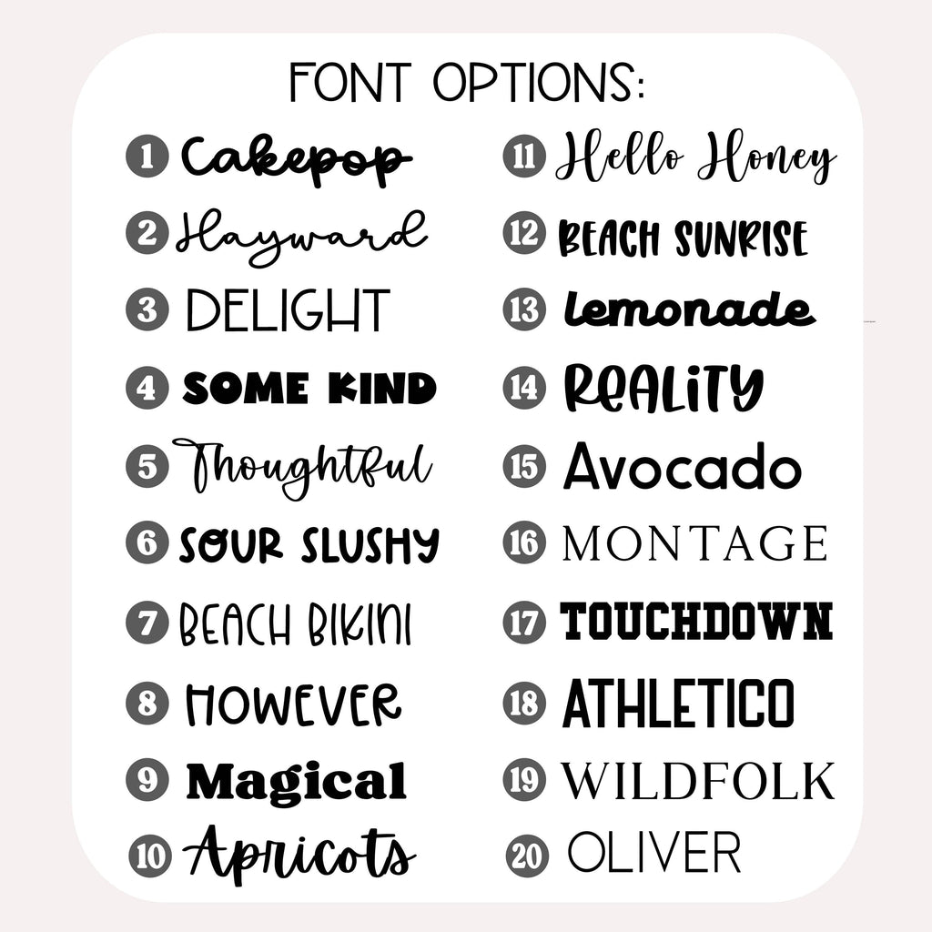 Personalized Name Desk Mat – product view 4