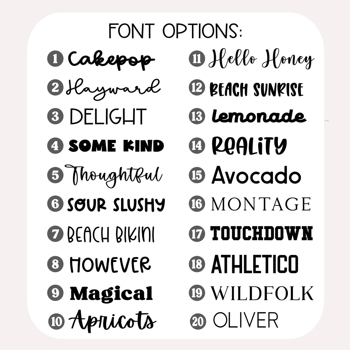 Personalized Name Desk Mat – product view 4