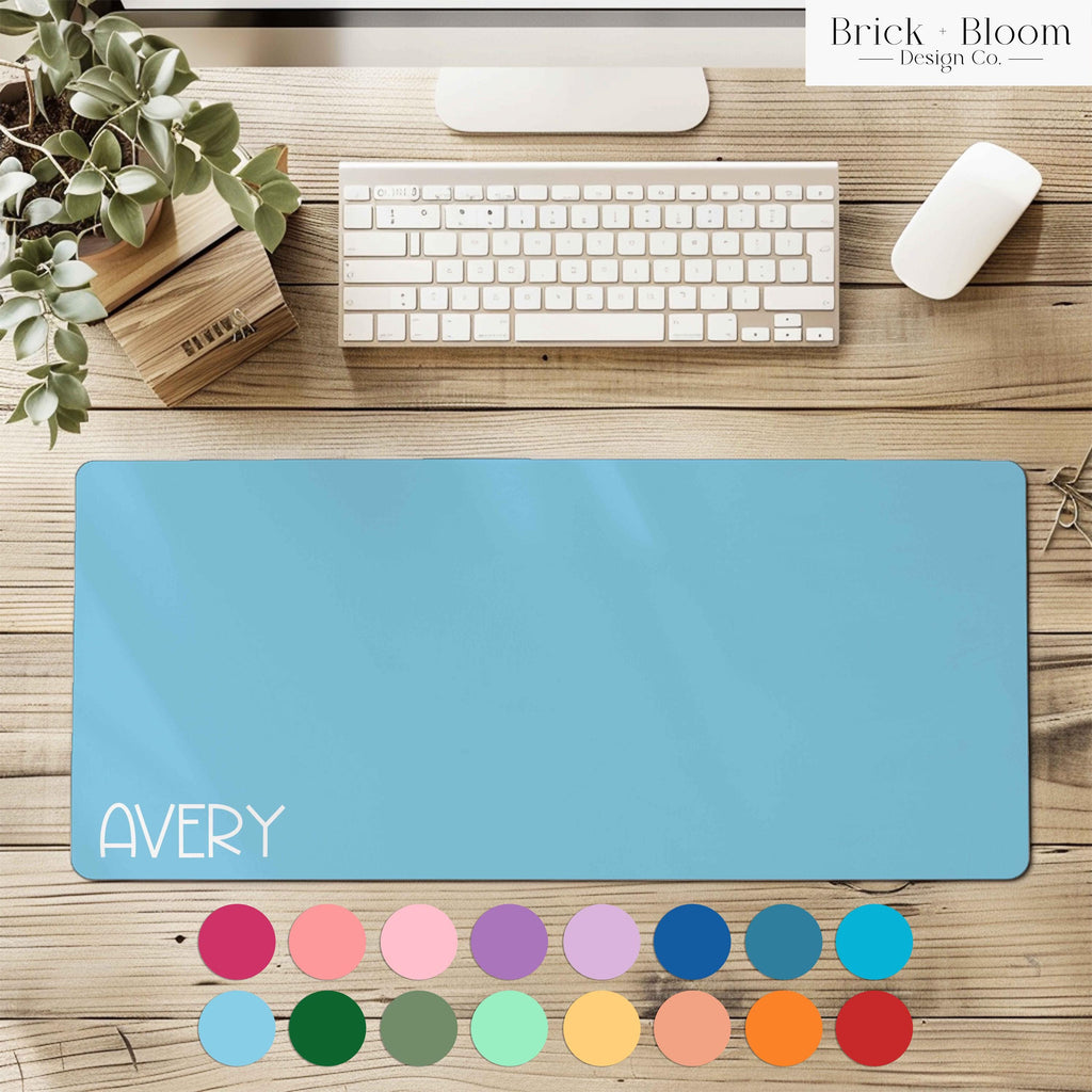 Personalized Name Desk Mat – product view 7