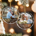 Custom Photo Memorial Christmas Ornament