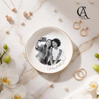 Personalized Photo Ceramic Jewelry Dish – product example 3