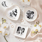 Personalized Photo Ceramic Jewelry Dish – product example 4