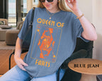 Queen of Farts Funny Comfort Colors T-Shirt — view 4
