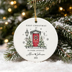 First Christmas in Our New Home Personalized Ornament – product view 2