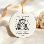 First Christmas in Our New Home Personalized Ornament – product view 7
