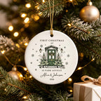 First Christmas in Our New Home Personalized Ornament – product view 9