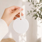 Personalized Teddy Bear Baby’s First Christmas Ornament – product view 2